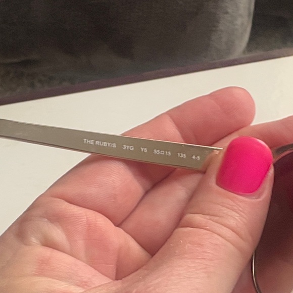 Bobbi Brown Cream and Gold Sunglasses - Picture 3 of 4